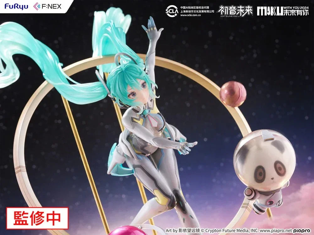 Hatsune Miku F:NEX PVC Figur 1/7 Miku with You 2024 Ver. - 29 cm Furyu