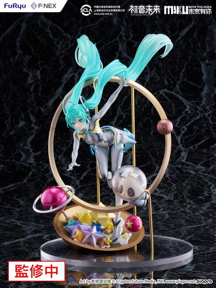 Hatsune Miku F:NEX PVC Figur 1/7 Miku with You 2024 Ver. - 29 cm Furyu