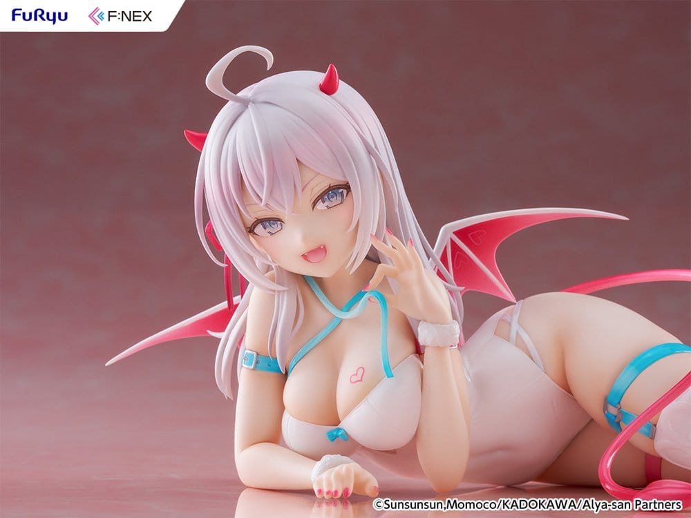 Alya Ibland Gömmer Sina Känslor i Rysk PVC-figur 1/7 Alya Succubus Ver. 8 cm