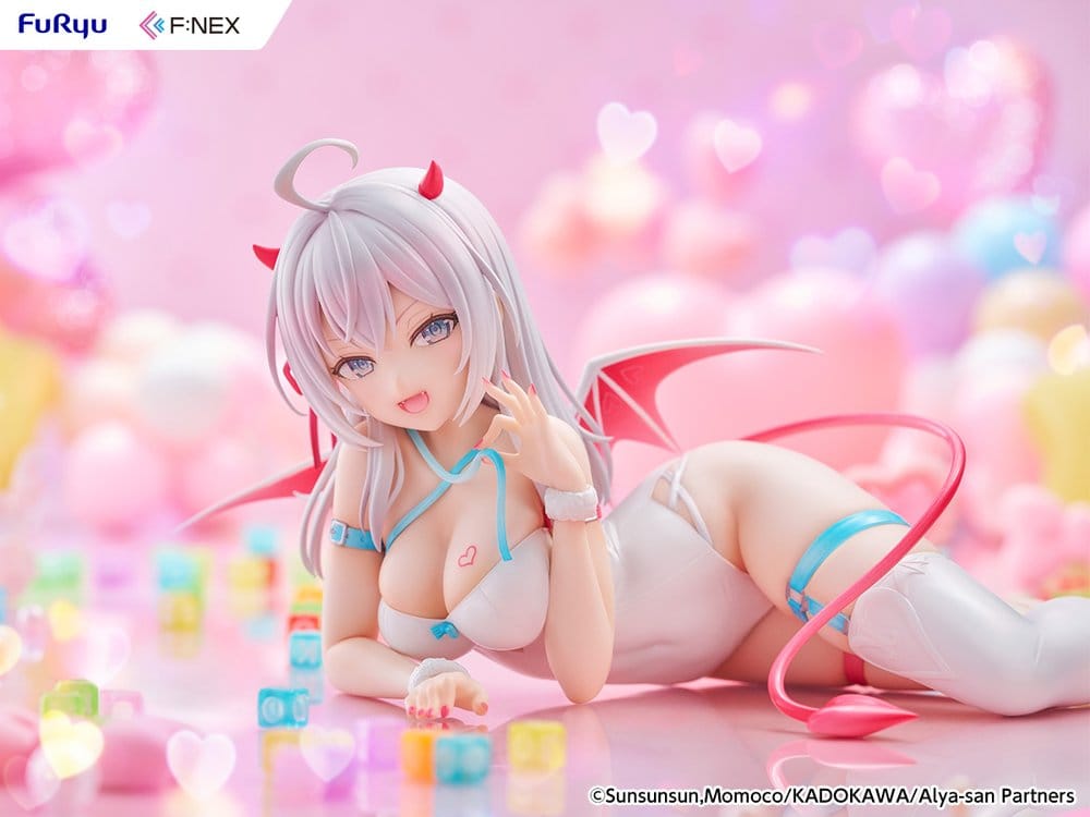 Alya Ibland Gömmer Sina Känslor i Rysk PVC-figur 1/7 Alya Succubus Ver. 8 cm