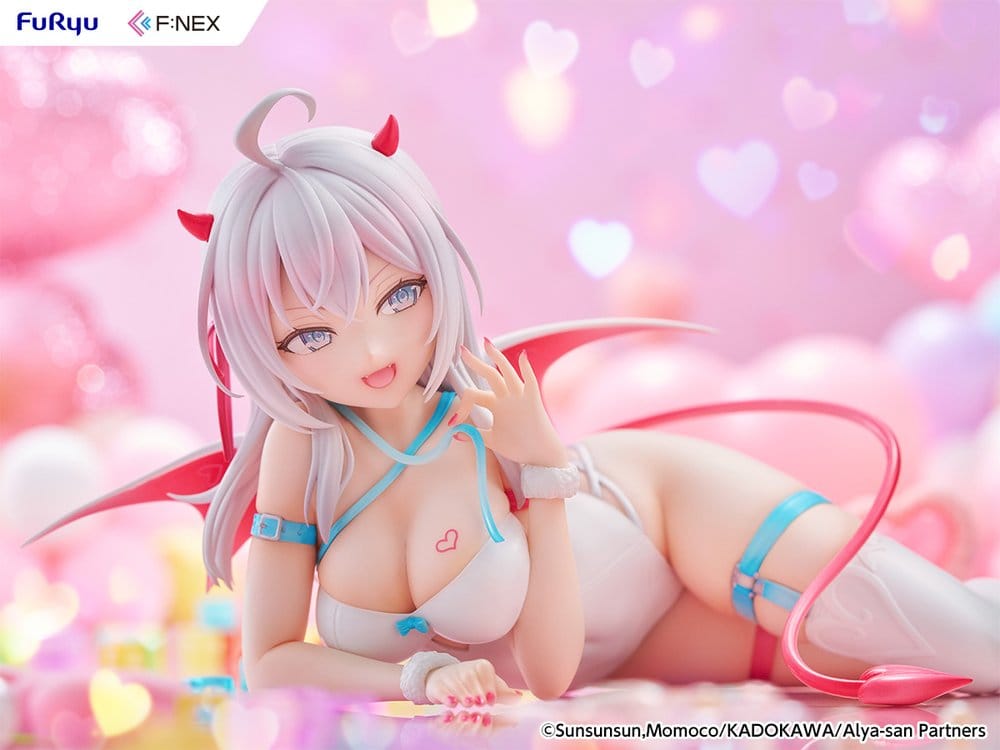 Alya Ibland Gömmer Sina Känslor i Rysk PVC-figur 1/7 Alya Succubus Ver. 8 cm