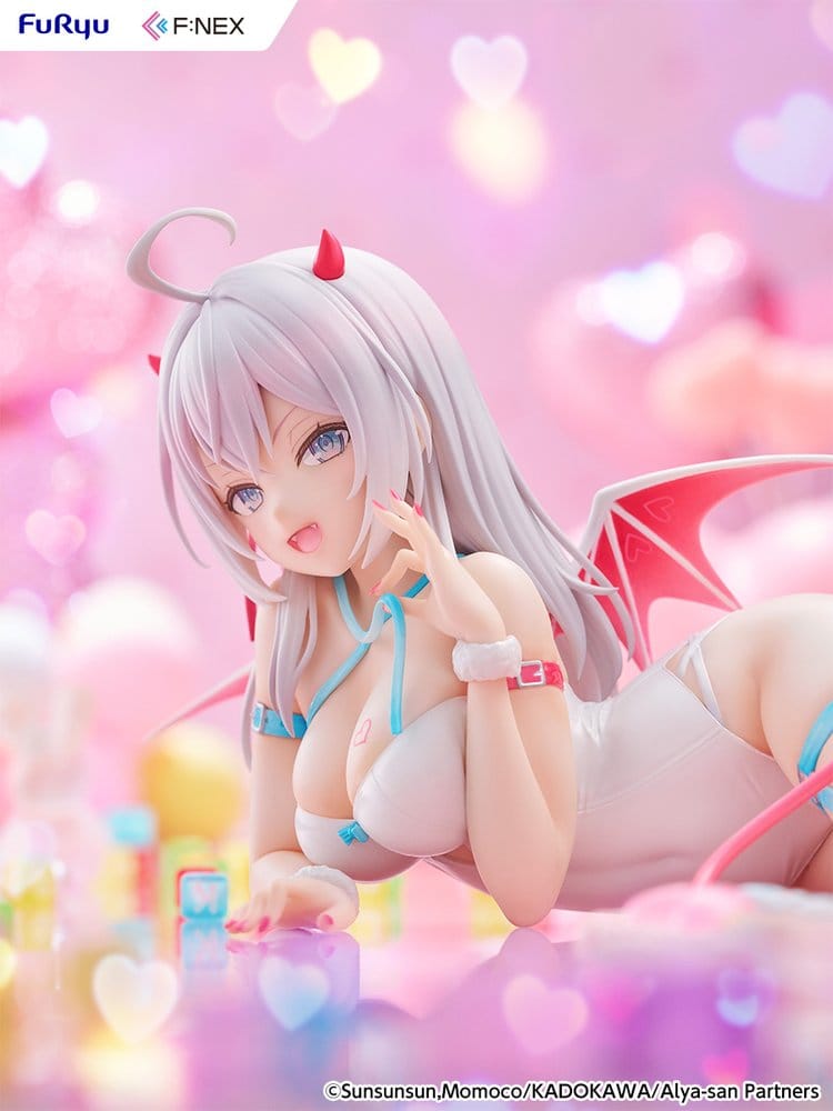 Alya Ibland Gömmer Sina Känslor i Rysk PVC-figur 1/7 Alya Succubus Ver. 8 cm