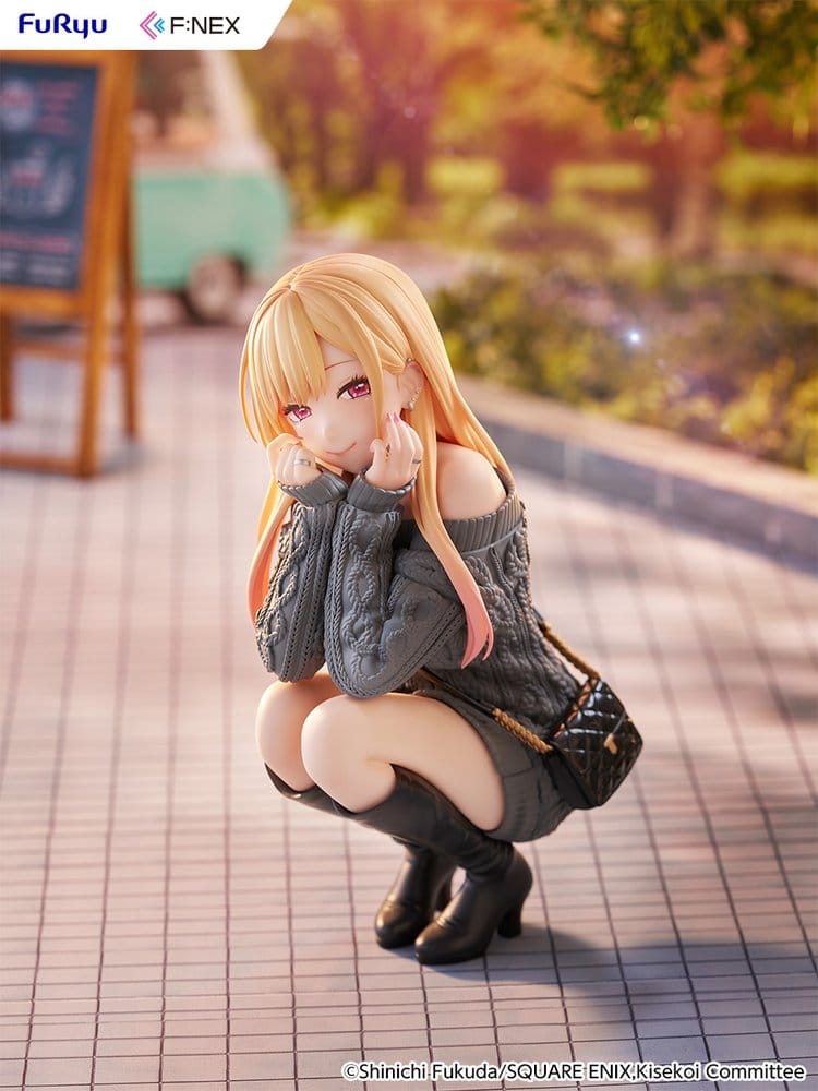 My Dress-Up Darling F:NEX PVC-figur 1/6 Marin Kitagawa stickad version, 16 cm