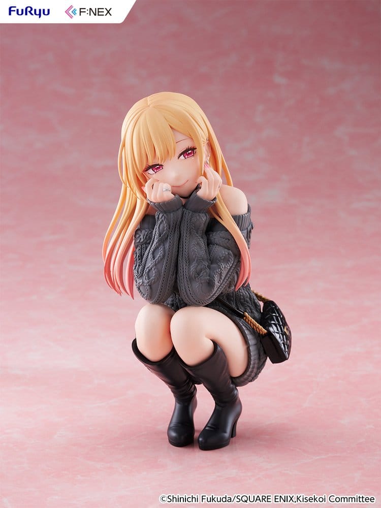 My Dress-Up Darling F:NEX PVC-figur 1/6 Marin Kitagawa stickad version, 16 cm