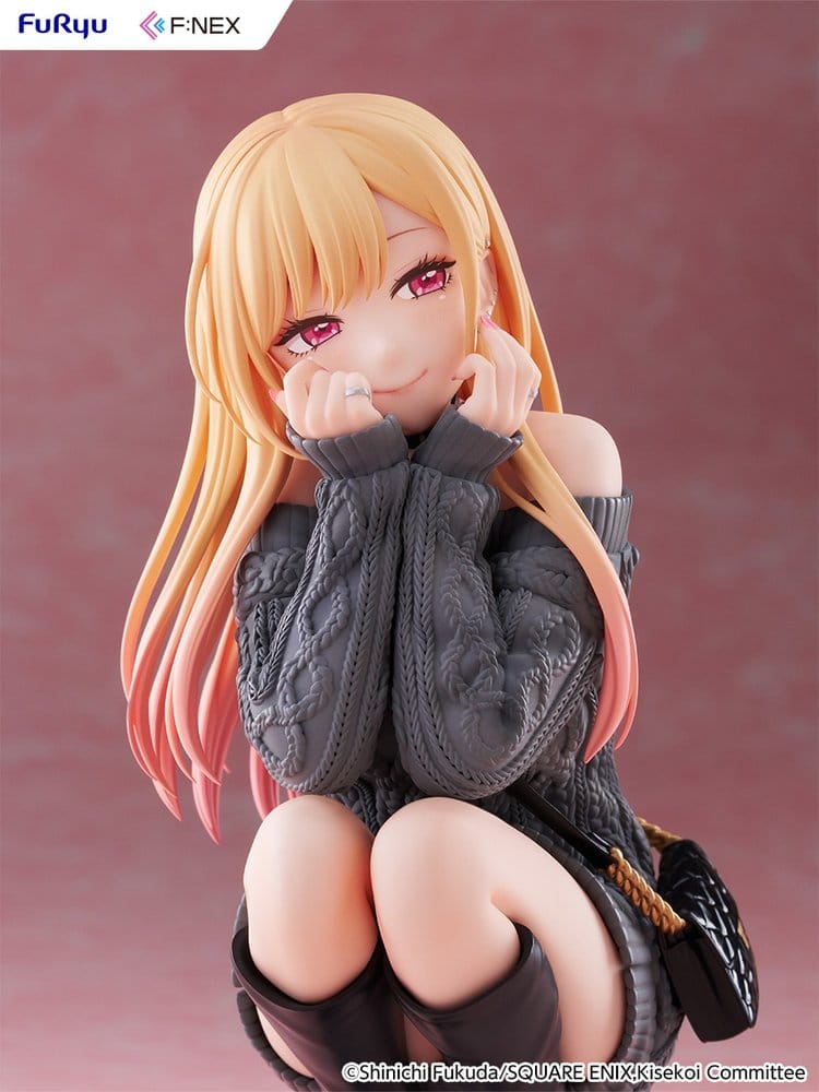 My Dress-Up Darling F:NEX PVC-figur 1/6 Marin Kitagawa stickad version, 16 cm
