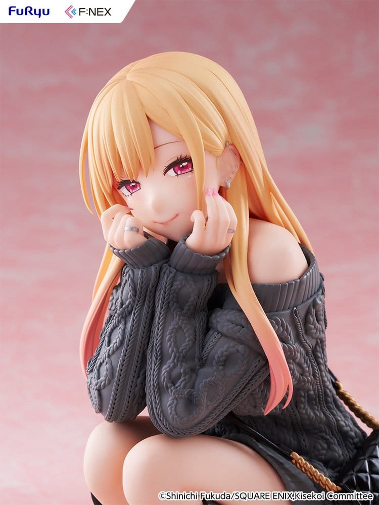 My Dress-Up Darling F:NEX PVC-figur 1/6 Marin Kitagawa stickad version, 16 cm