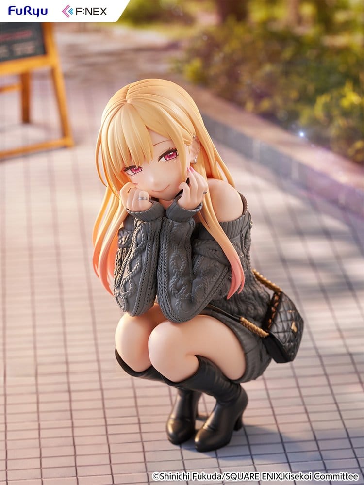 My Dress-Up Darling F:NEX PVC-figur 1/6 Marin Kitagawa stickad version, 16 cm