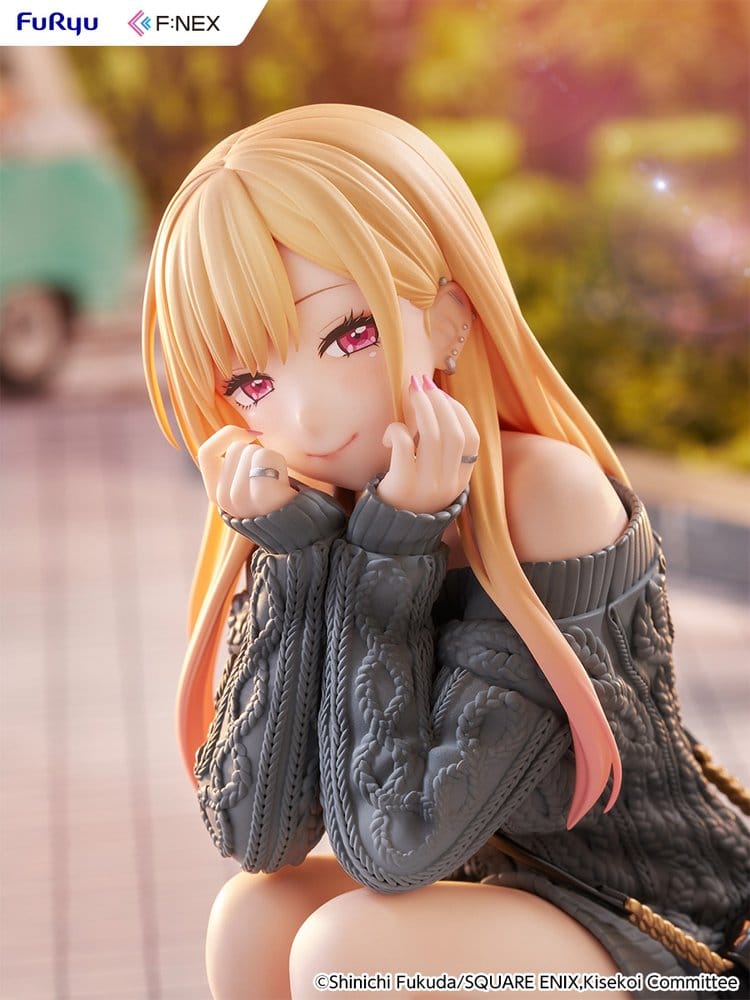 My Dress-Up Darling F:NEX PVC-figur 1/6 Marin Kitagawa stickad version, 16 cm