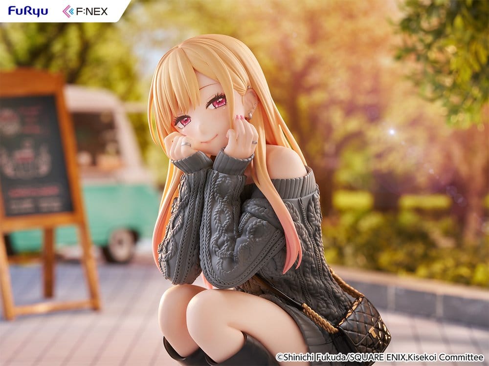 My Dress-Up Darling F:NEX PVC-figur 1/6 Marin Kitagawa stickad version, 16 cm