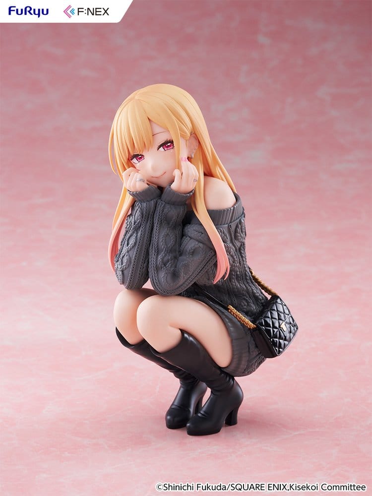 My Dress-Up Darling F:NEX PVC-figur 1/6 Marin Kitagawa stickad version, 16 cm