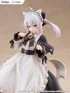 Wandering Witch: Elaina F:NEX PVC Figur 1/7 Elaina i Tjänarinnans Kostym med Kattöron Ver. 24 cm Furyu