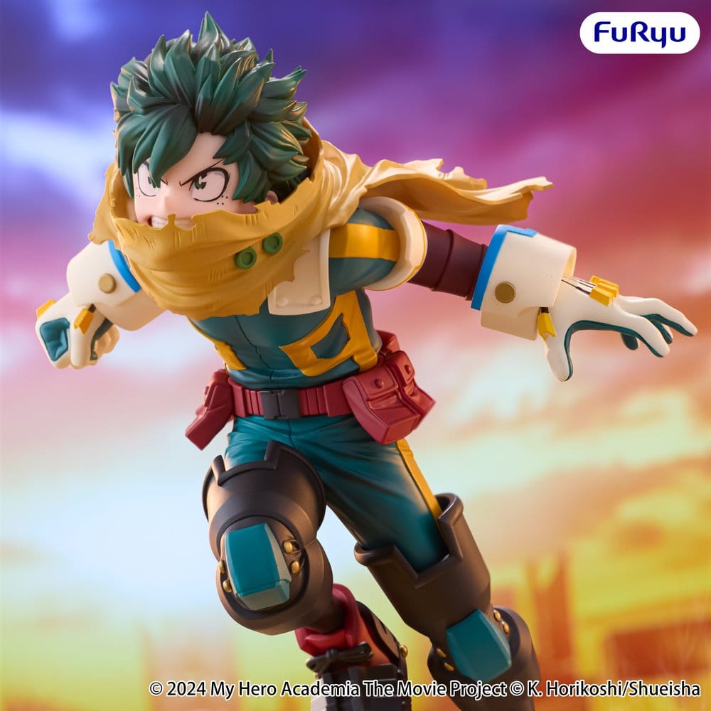 My Hero Academia: You're Next Muchute Figure PVC Figure Izuku Midoriya 16 cm