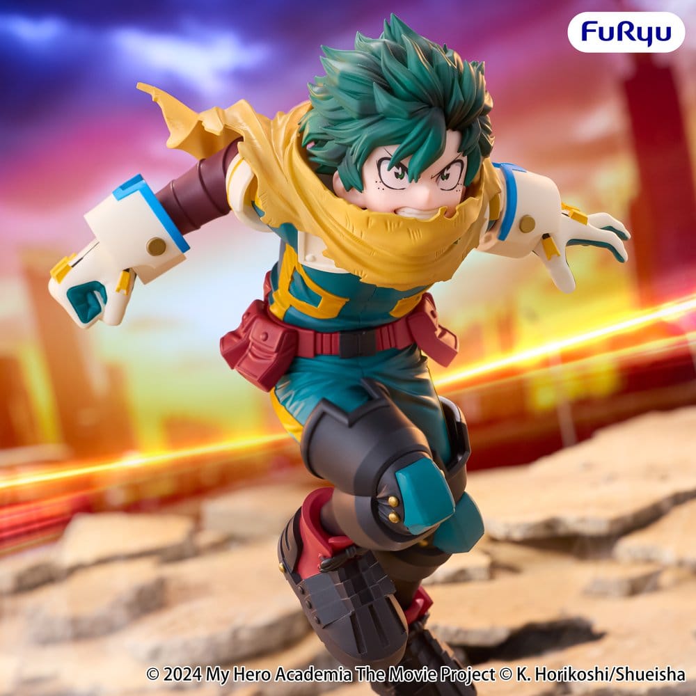 My Hero Academia: You're Next Muchute Figure PVC Figure Izuku Midoriya 16 cm