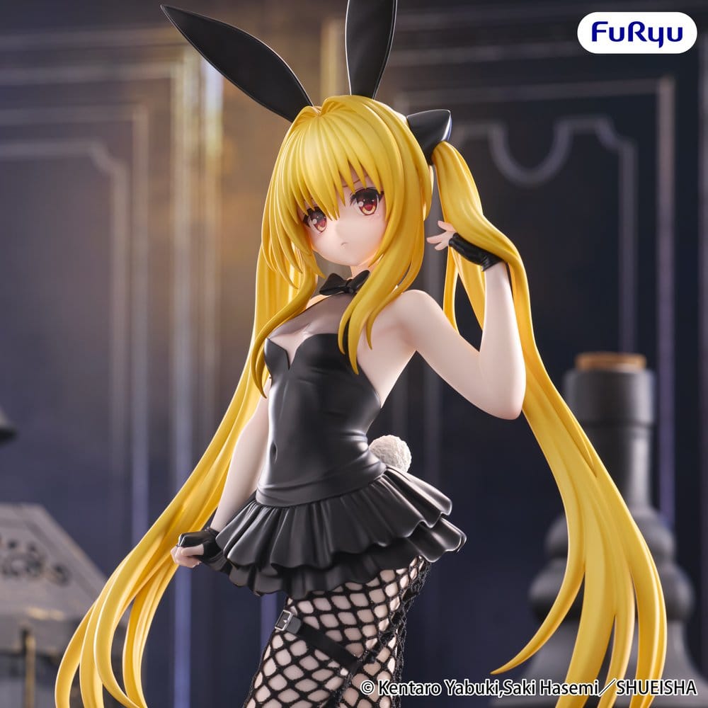 To Love Ru Darkness BiCute Bunnies PVC Figure Konjiki no Yami 26 cm