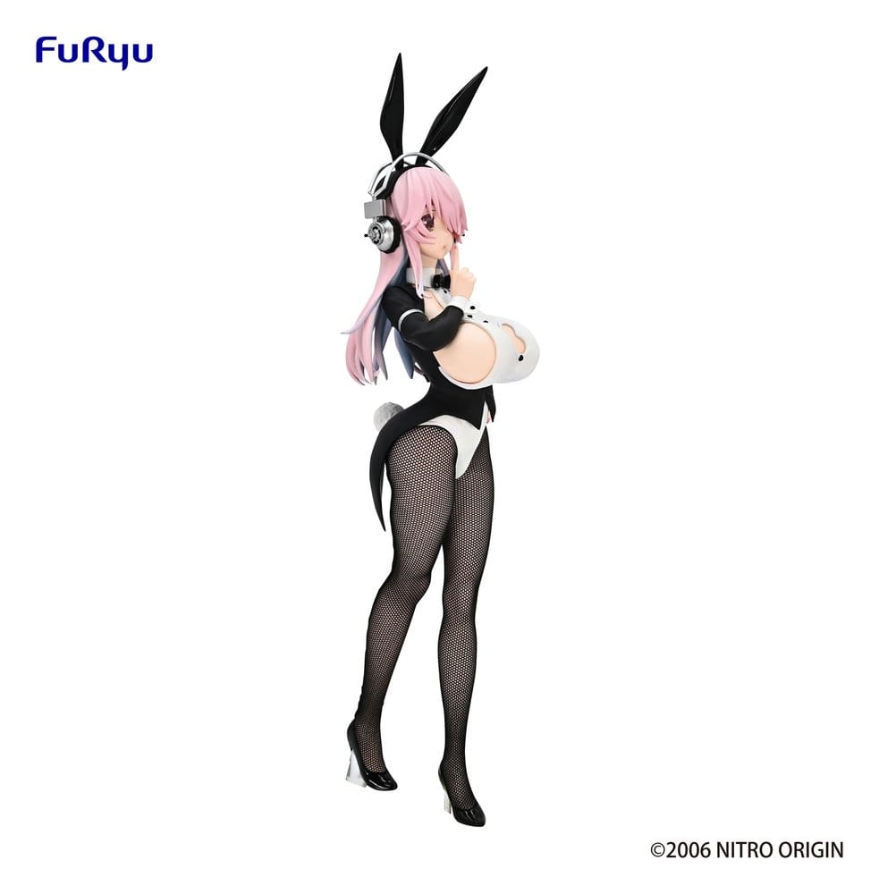 Super Sonico BiCute Bunnies PVC Figure Newly Drawn Costume Tailcoat Ver. 30 cm