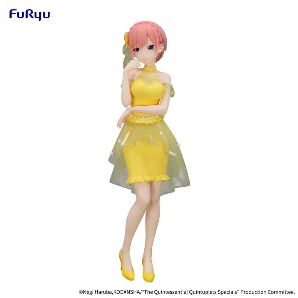 The Quintessential Quintuplets Trio-Try-iT PVC Statue Nakano Ichika - Pastel Dress Ver. 21 cm Furyu