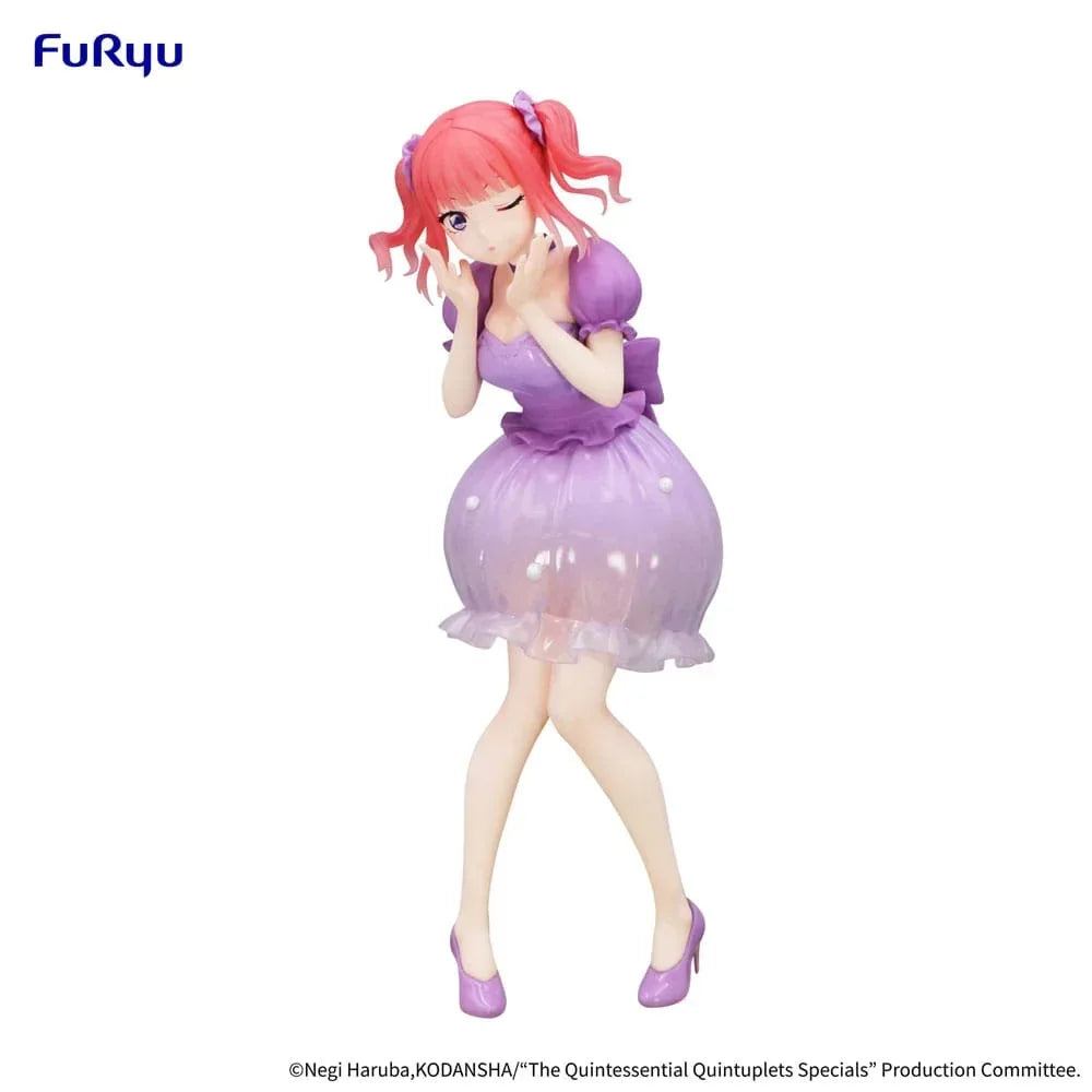 The Quintessential Quintuplets Trio-Try-iT PVC Statue Nakano Nino Pastel Dress 21 cm Furyu