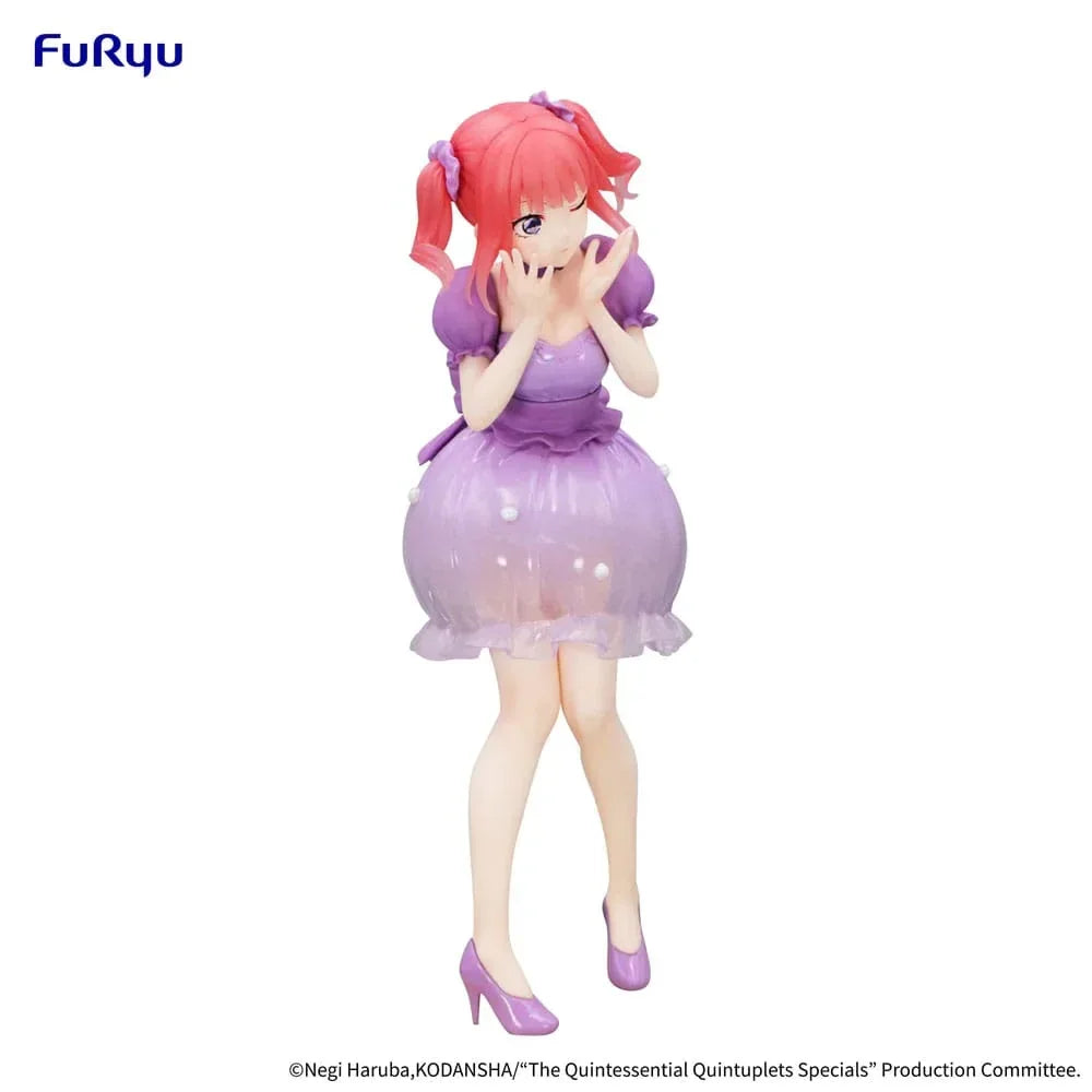 The Quintessential Quintuplets Trio-Try-iT PVC Statue Nakano Nino Pastel Dress 21 cm Furyu