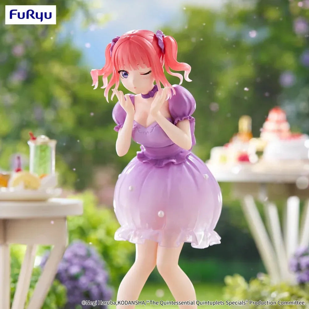 The Quintessential Quintuplets Trio-Try-iT PVC Statue Nakano Nino Pastel Dress 21 cm Furyu