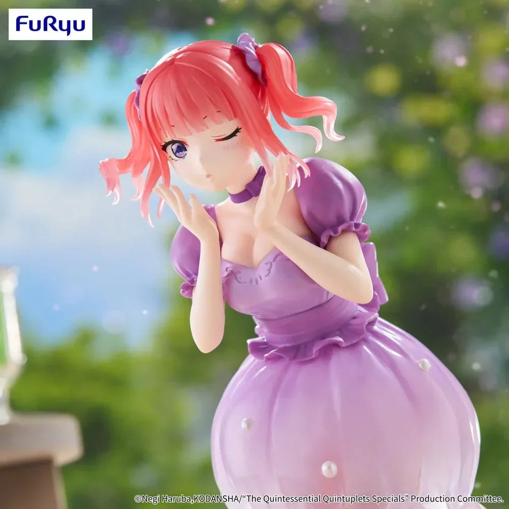 The Quintessential Quintuplets Trio-Try-iT PVC Statue Nakano Nino Pastel Dress 21 cm Furyu