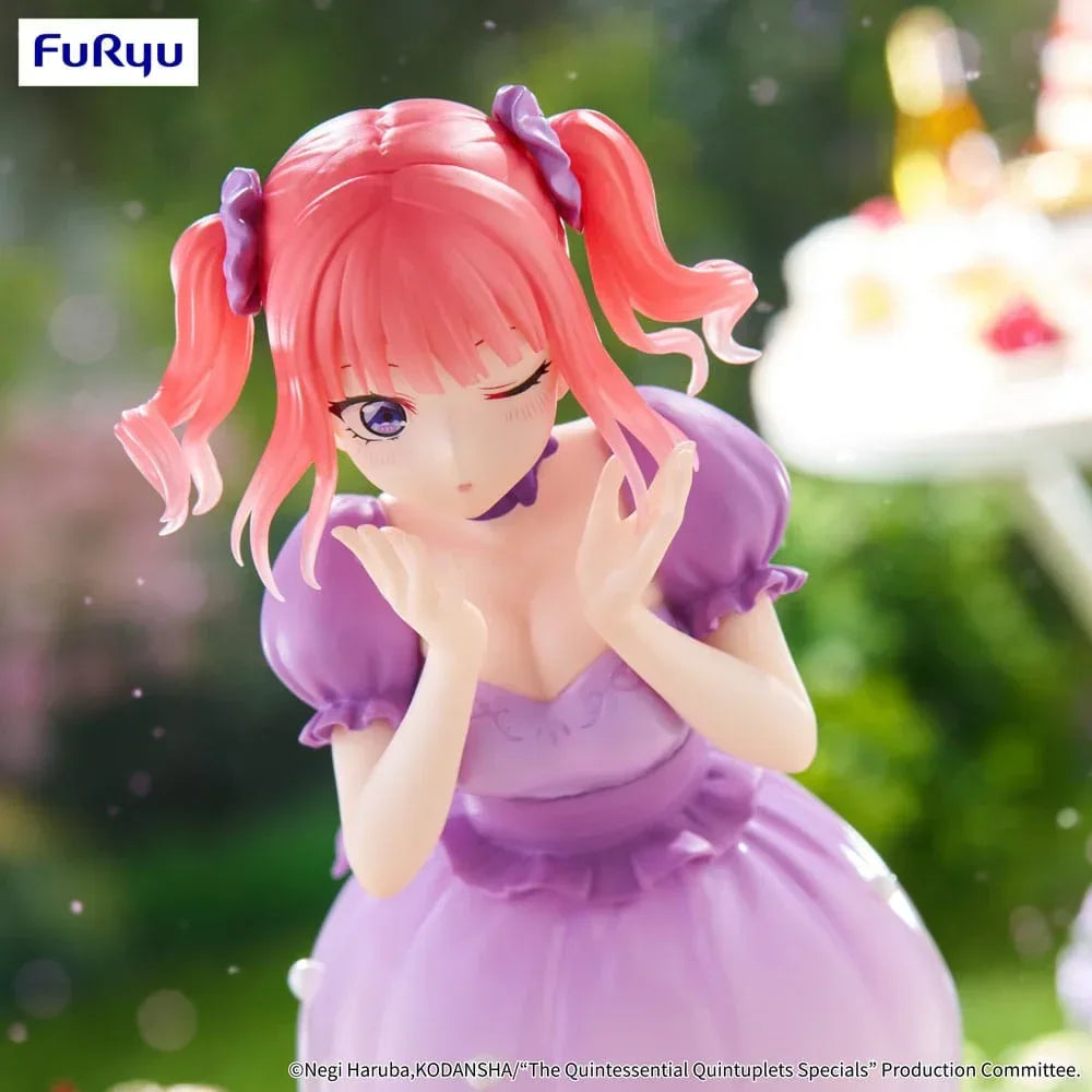 The Quintessential Quintuplets Trio-Try-iT PVC Statue Nakano Nino Pastel Dress 21 cm Furyu