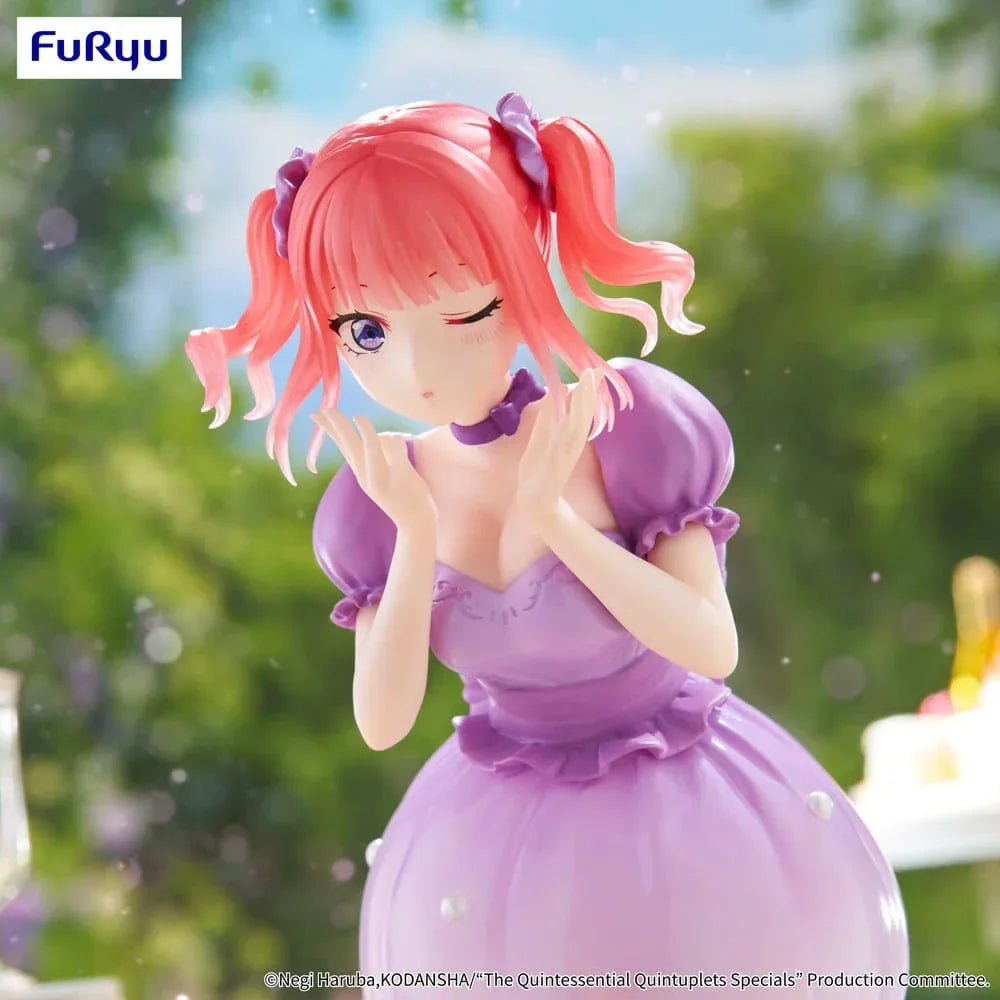 The Quintessential Quintuplets Trio-Try-iT PVC Statue Nakano Nino Pastel Dress 21 cm Furyu