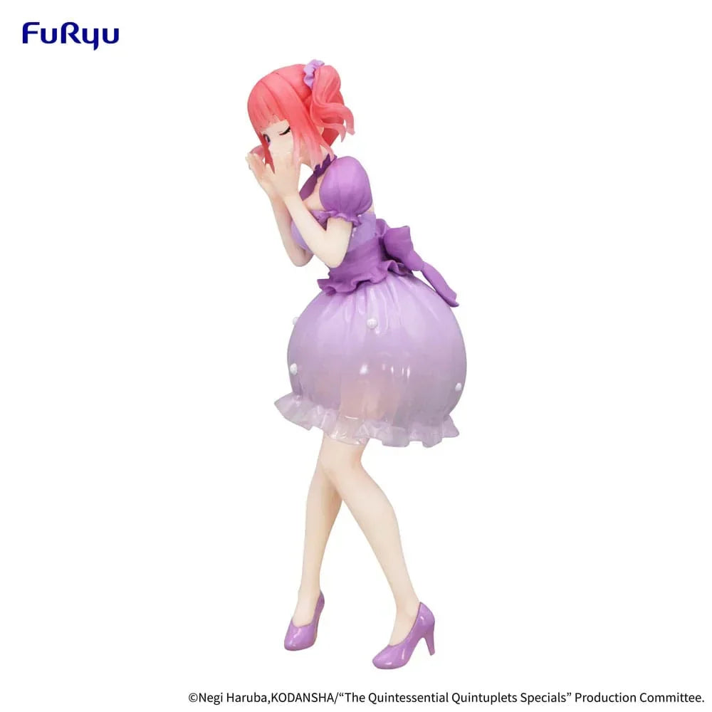 The Quintessential Quintuplets Trio-Try-iT PVC Statue Nakano Nino Pastel Dress 21 cm Furyu