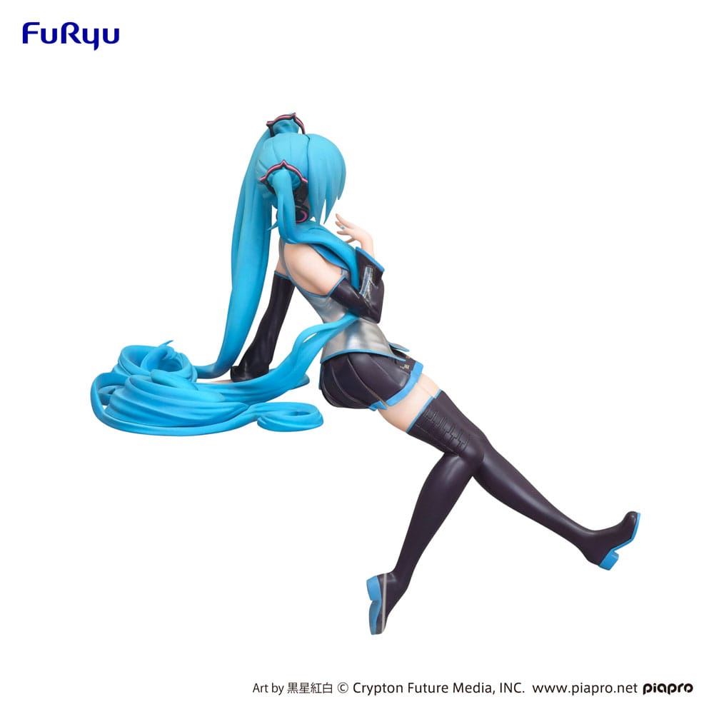 Hatsune Miku Noodle Stopper PVC Figur Kuroboshi Kouhaku Ver. (omtryck) 14 cm Furyu