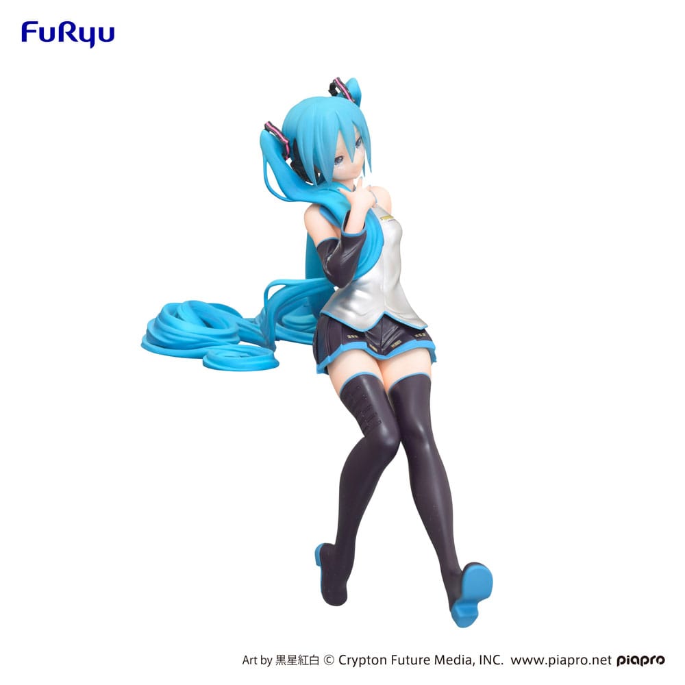 Hatsune Miku Noodle Stopper PVC Figur Kuroboshi Kouhaku Ver. (omtryck) 14 cm Furyu