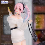Super Sonico Trio-Try-iT PVC-statyn Winter Memory Ver. 21 cm Furyu