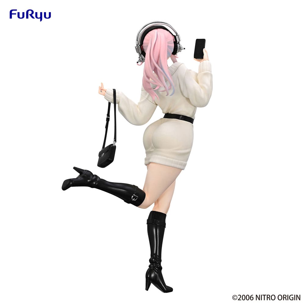 Super Sonico Trio-Try-iT PVC-statyn Winter Memory Ver. 21 cm Furyu