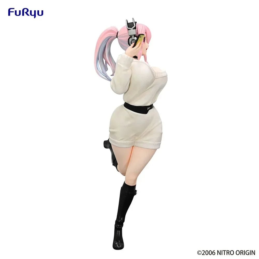Super Sonico Trio-Try-iT PVC-statyn Winter Memory Ver. 21 cm Furyu