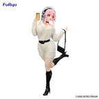 Super Sonico Trio-Try-iT PVC-statyn Winter Memory Ver. 21 cm Furyu
