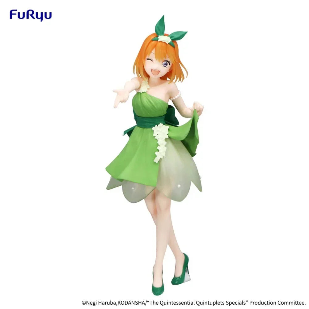 The Quintessential Quintuplets Trio-Try-iT PVC Figur Nakano Yotsuba Pastel Dress Ver. 22 cm Furyu