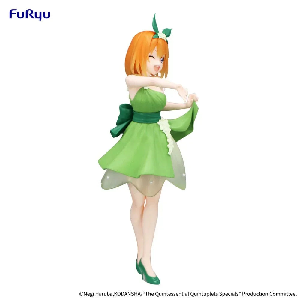 The Quintessential Quintuplets Trio-Try-iT PVC Figur Nakano Yotsuba Pastel Dress Ver. 22 cm Furyu