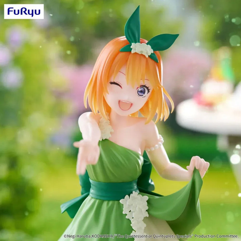 The Quintessential Quintuplets Trio-Try-iT PVC Figur Nakano Yotsuba Pastel Dress Ver. 22 cm Furyu