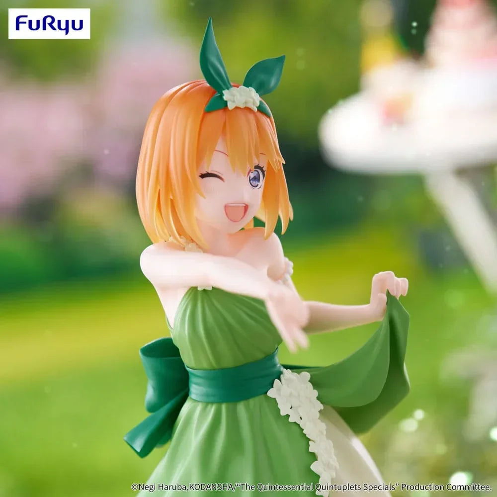 The Quintessential Quintuplets Trio-Try-iT PVC Figur Nakano Yotsuba Pastel Dress Ver. 22 cm Furyu