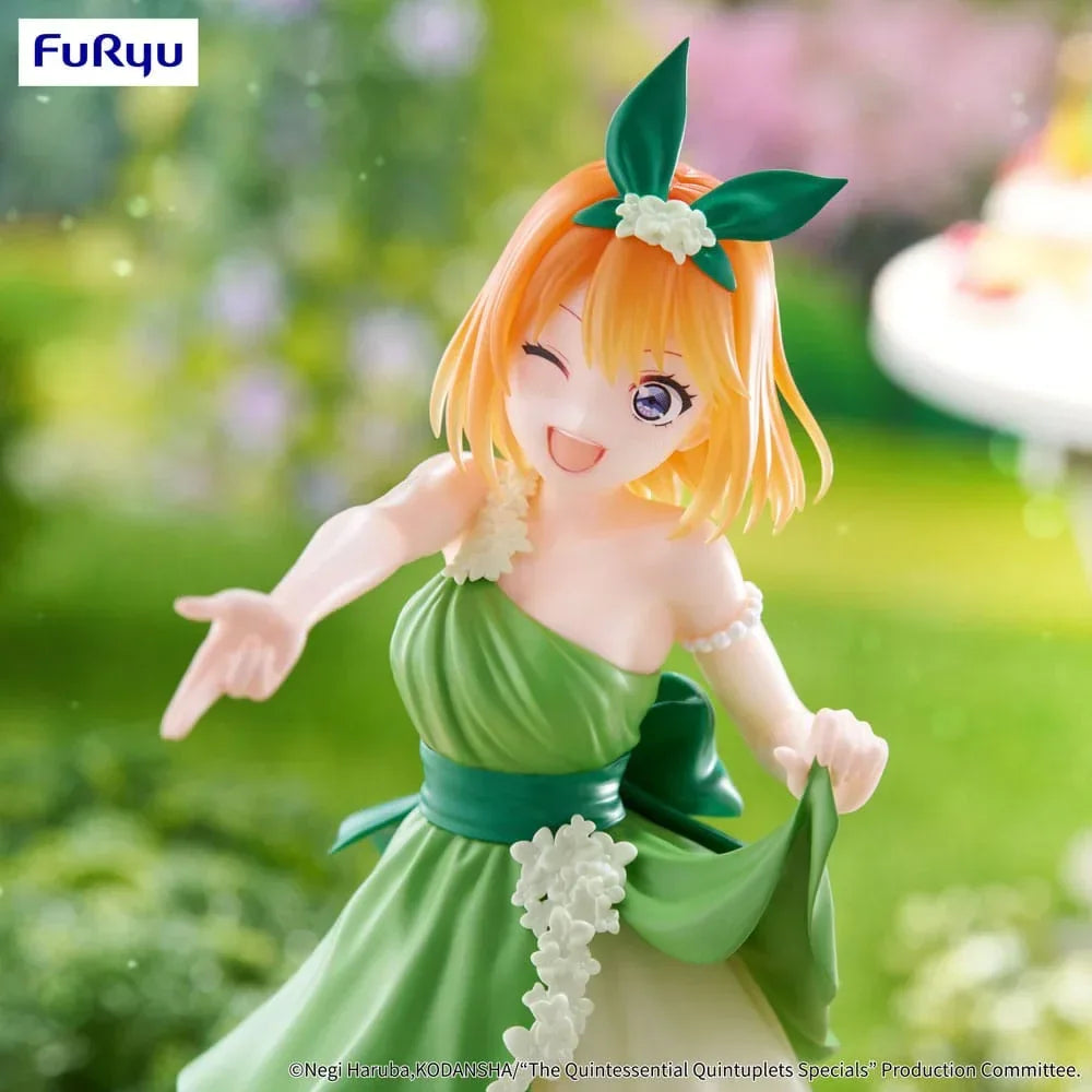The Quintessential Quintuplets Trio-Try-iT PVC Figur Nakano Yotsuba Pastel Dress Ver. 22 cm Furyu