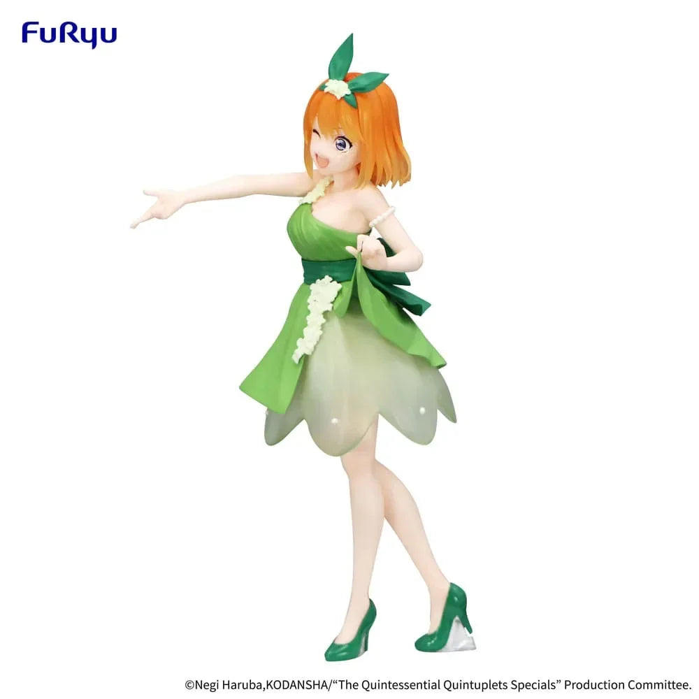 The Quintessential Quintuplets Trio-Try-iT PVC Figur Nakano Yotsuba Pastel Dress Ver. 22 cm Furyu