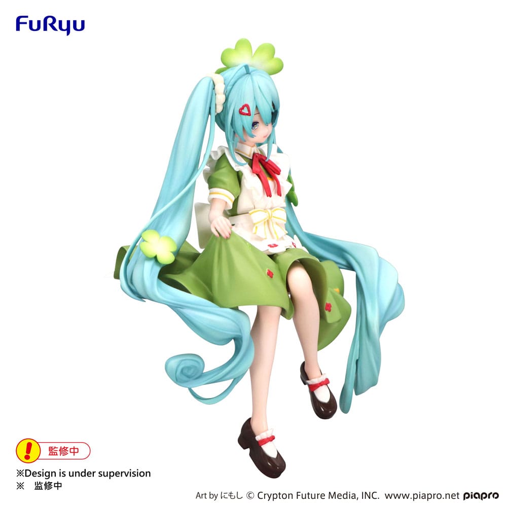 Hatsune Miku Noodle Stopper PVC Figur Flower Fairy Clover 15 cm Furyu