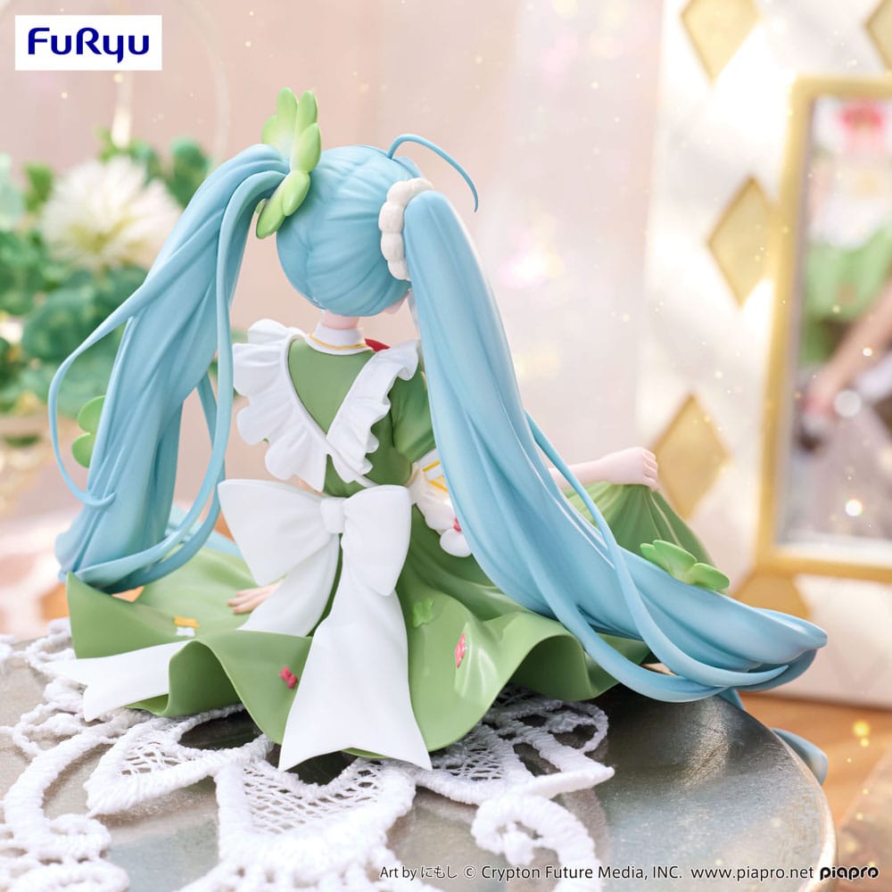 Hatsune Miku Noodle Stopper PVC Figur Flower Fairy Clover 15 cm Furyu