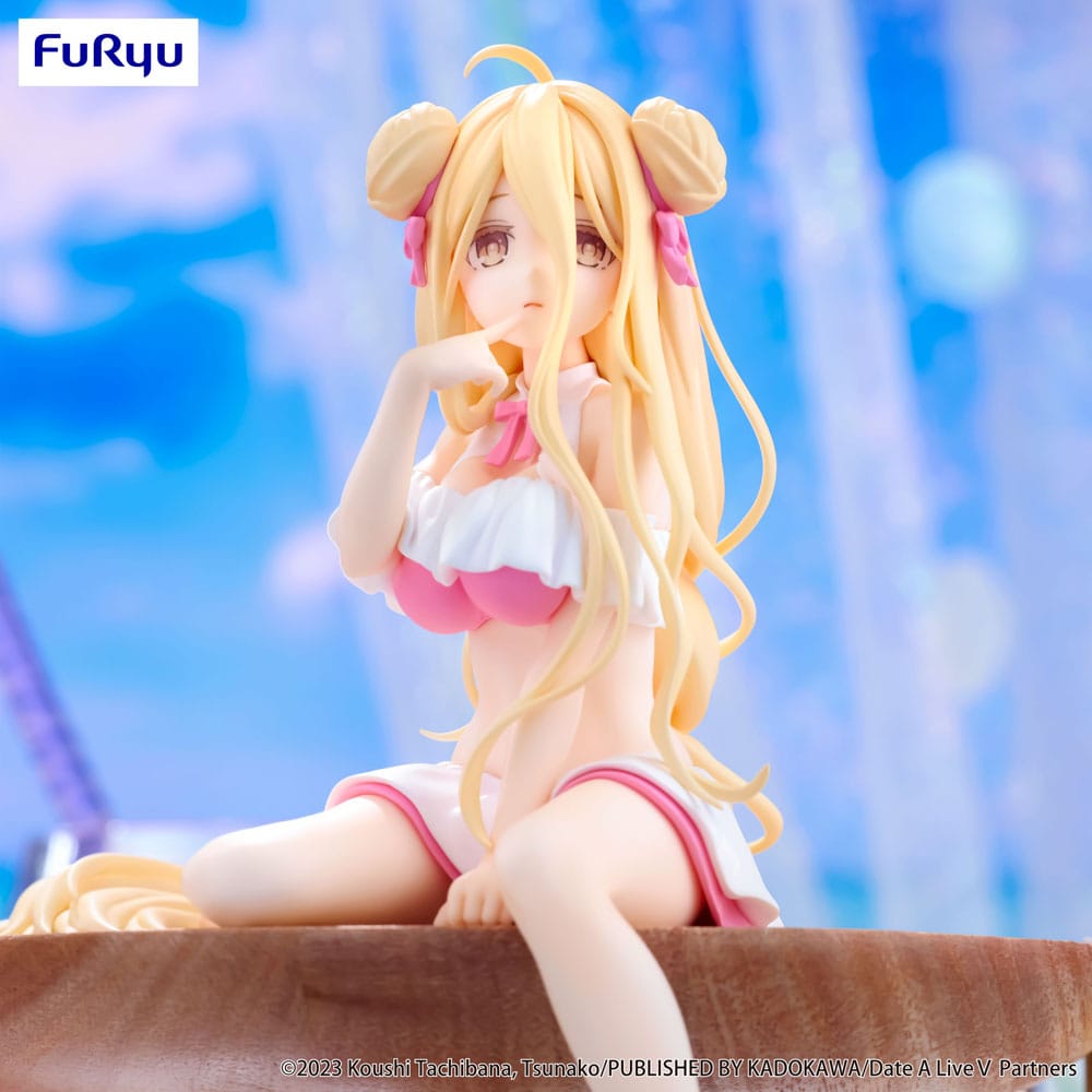 Date A Live V Noodle Stopper PVC Staty Mukuro Hoshimiya Baddräkt 13 cm Furyu