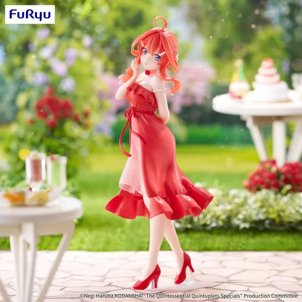 The Quintessential Quintuplets Specials Trio-Try-iT PVC Figur Itsuki Nakano Pastel Dress Ver. 22 cm Furyu