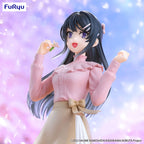 Rascal Does Not Dream of Bunny Girl Senpai Trio-Try-iT PVC Statue Mai Sakurajima Vår Outfit 21 cm Furyu