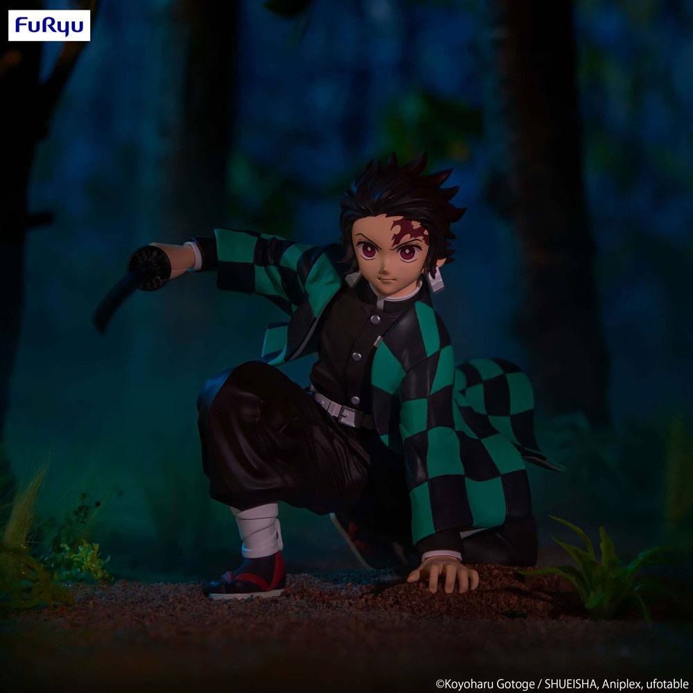 Demon Slayer: Kimetsu no Yaiba Noodle Stopper PVC Figur Kamado Tanjiro 13 cm Furyu