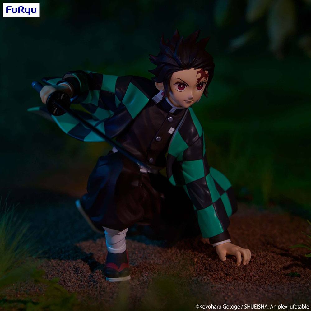 Demon Slayer: Kimetsu no Yaiba Noodle Stopper PVC Figur Kamado Tanjiro 13 cm Furyu
