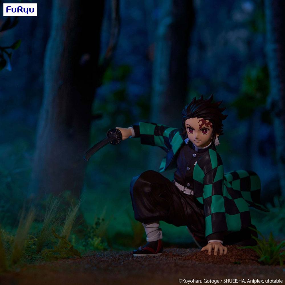 Demon Slayer: Kimetsu no Yaiba Noodle Stopper PVC Figur Kamado Tanjiro 13 cm Furyu