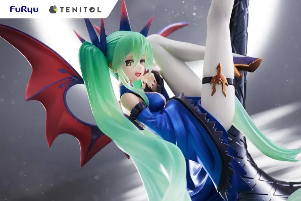 Hatsune Miku Tenitol PVC Staty - Mörk Furyu