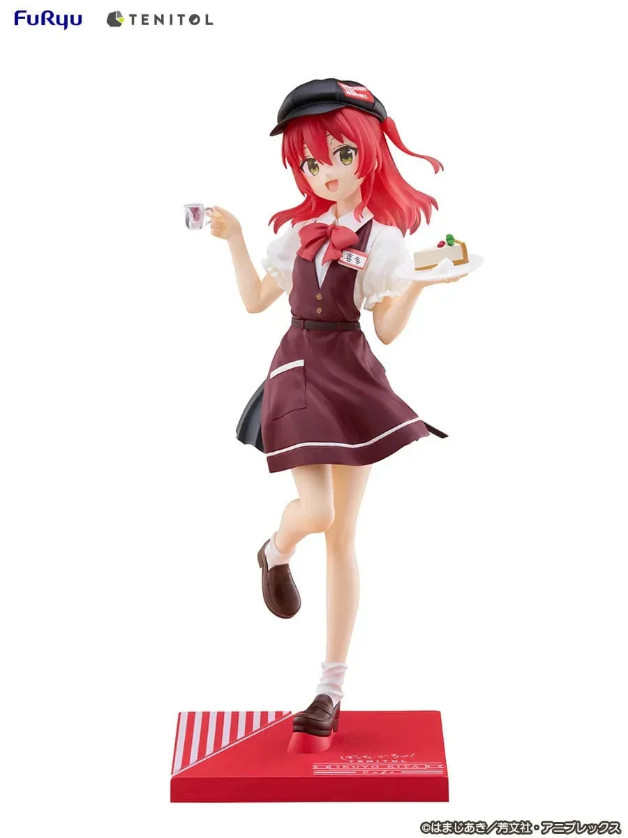 Bocchi the Rock! Tenitol PVC Figur Ikuyo Kita Cafe Style Ver. 20 cm Furyu