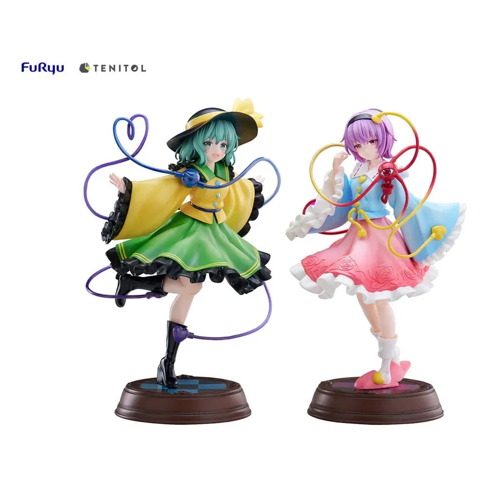 Touhou Project Tenitol PVC-statyn Koishi Komeiji & Satori Komeiji 22 cm Furyu